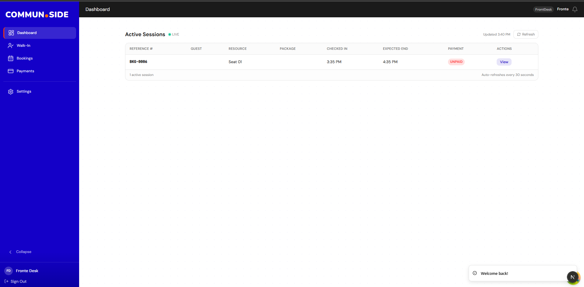 CommunSide screen 2