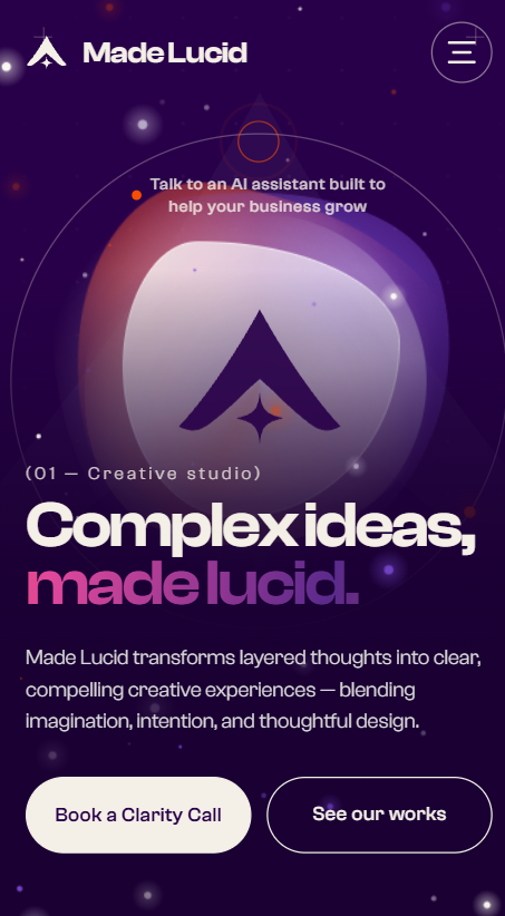 Made Lucid screen 6